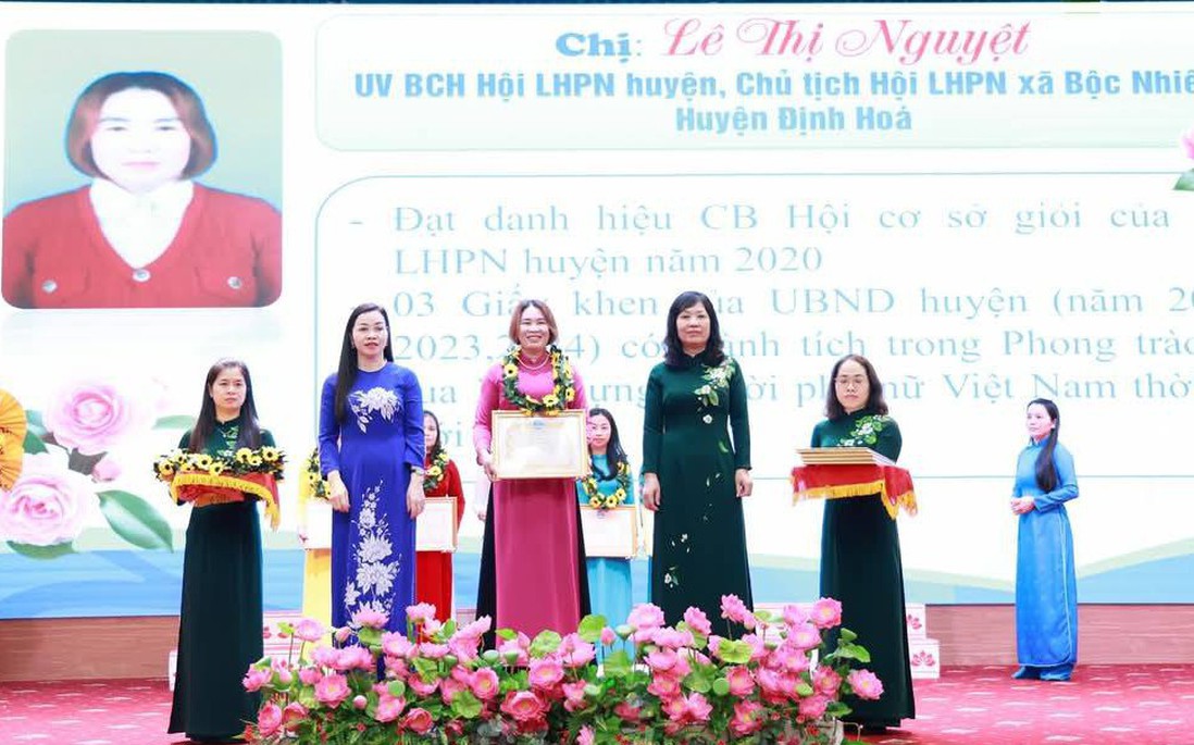 Thái Nguyên: 4.288 điển hình tiên tiến tiếp sức phong trào thi đua yêu nước trong phụ nữ