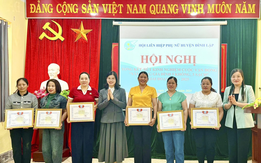 Lạng Sơn: Hơn 2.400 điển hình phụ nữ tiên tiến được tôn vinh trong 5 năm thi đua yêu nước
