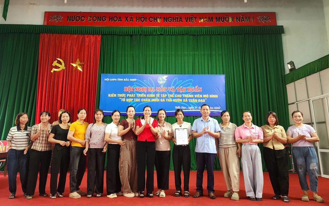 Bắc Ninh: Ra mắt mô hình hỗ trợ phụ nữ dân tộc phát triển kinh tế
