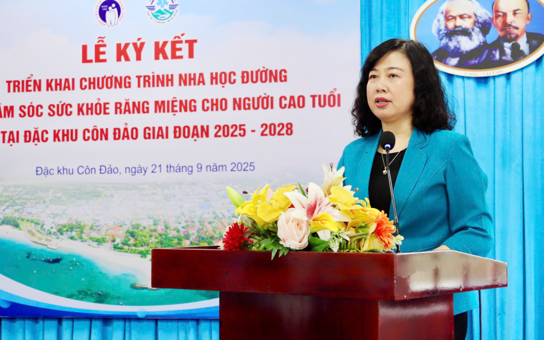 Triển khai nha học đường theo mô hình Trường - Trạm tại Côn Đảo