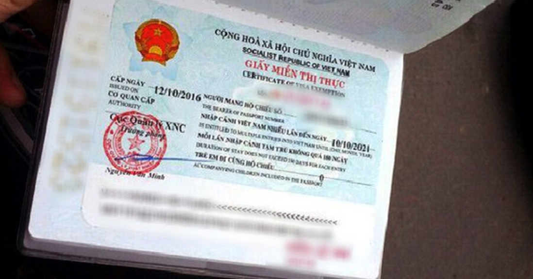 Giảm thời gian cấp Giấy miễn thị thực xuống còn 1 ngày