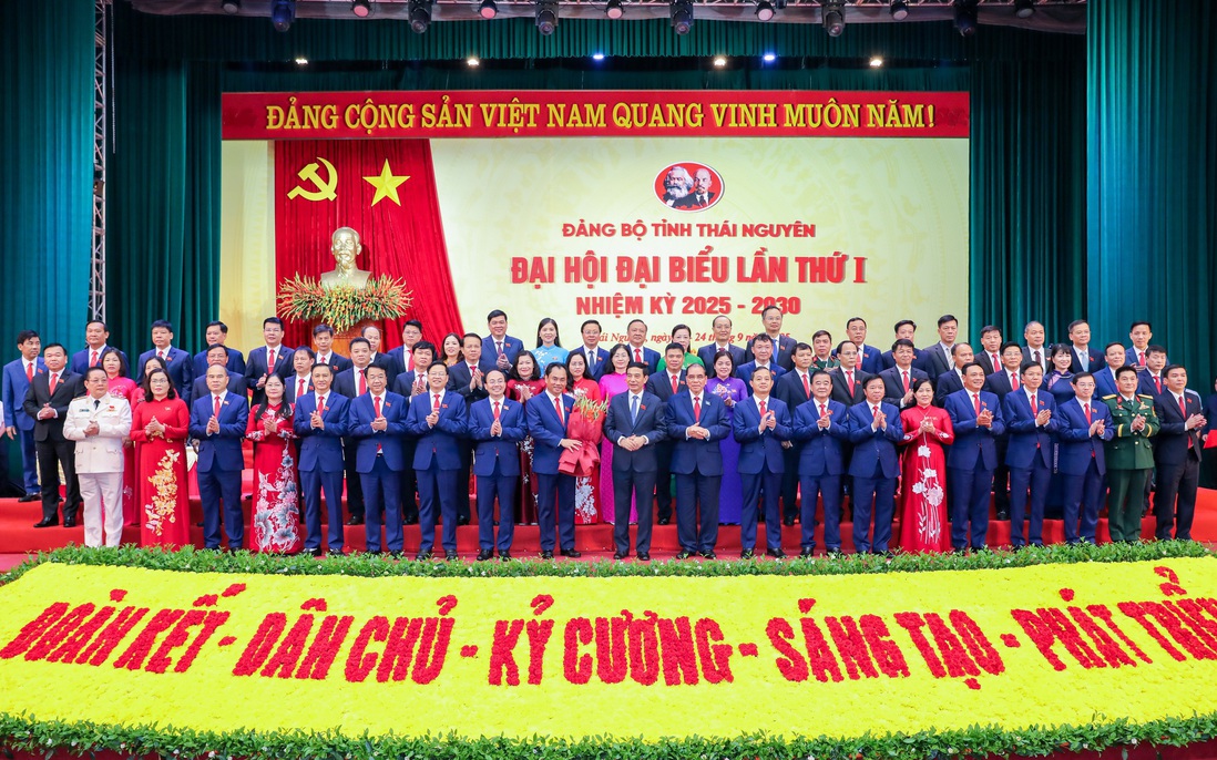 Ban Chấp hành Đảng bộ tỉnh Thái Nguyên nhiệm kỳ 2025-2030 có tỷ lệ nữ đạt 21,5%