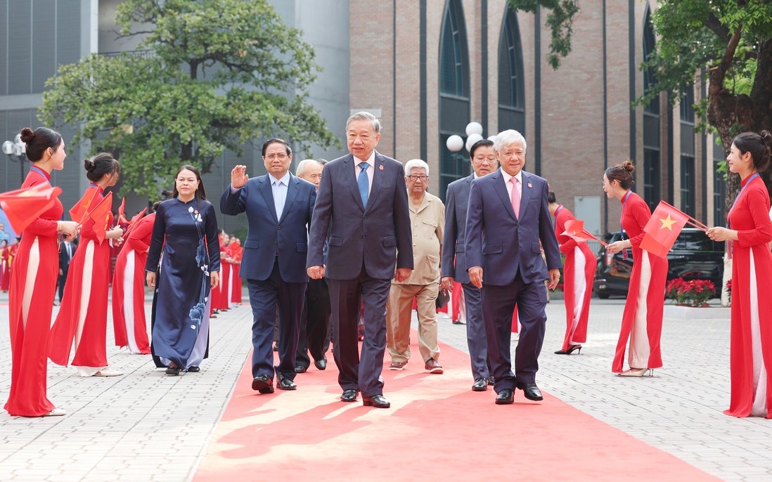Tổng Bí thư dự Đại hội đại biểu Đảng bộ MTTQ, các đoàn thể Trung ương lần thứ I, nhiệm kỳ 2025 - 2030 