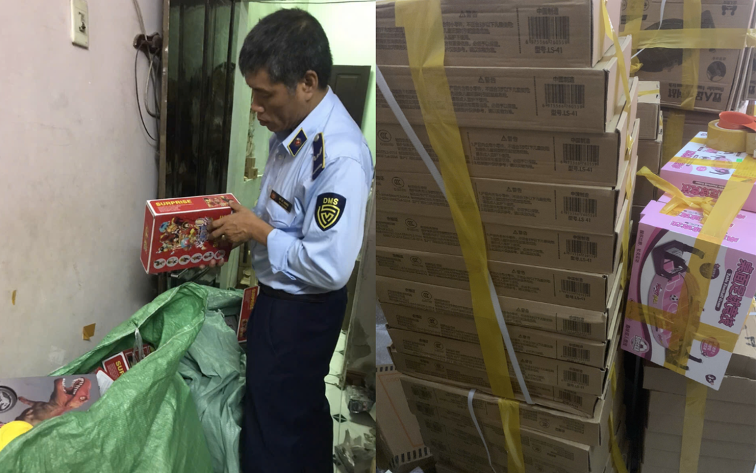 Hà Nội: Phát hiện gần 2.300 sản phẩm đồ chơi trẻ em nhập lậu