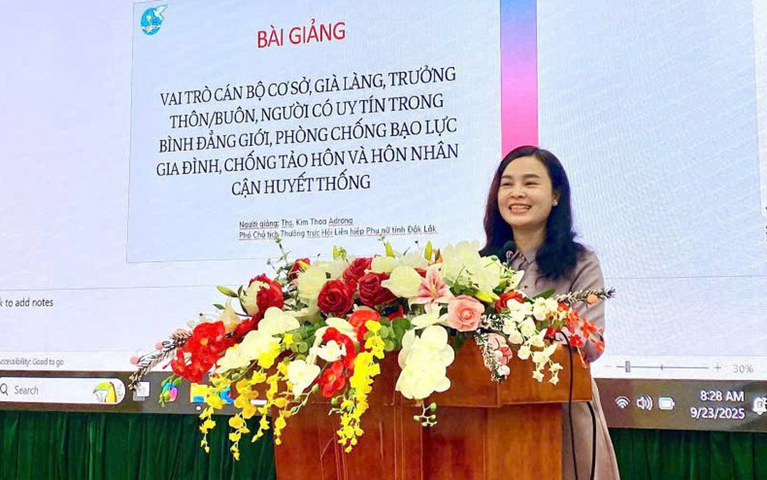 Đắk Lắk: Nâng cao kiến thức về bình đẳng giới cho hơn 1.300 hội viên phụ nữ và người dân
