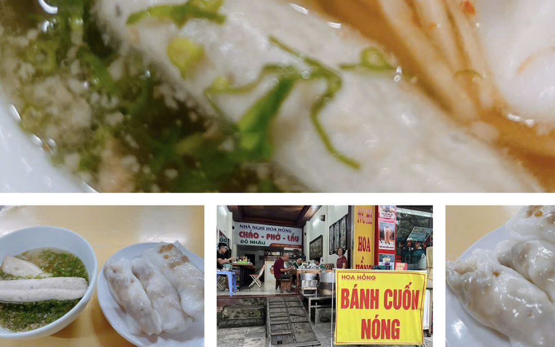 Trải nghiệm bất ngờ với bánh cuốn Cao Bằng ở… nhà nghỉ Hoa Hồng