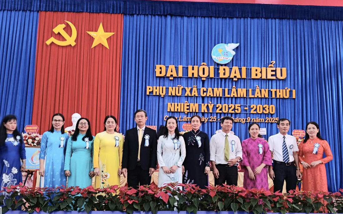 Khánh Hòa: Hội LHPN xã Cam Lâm tổ chức thành công Đại hội phụ nữ điểm
