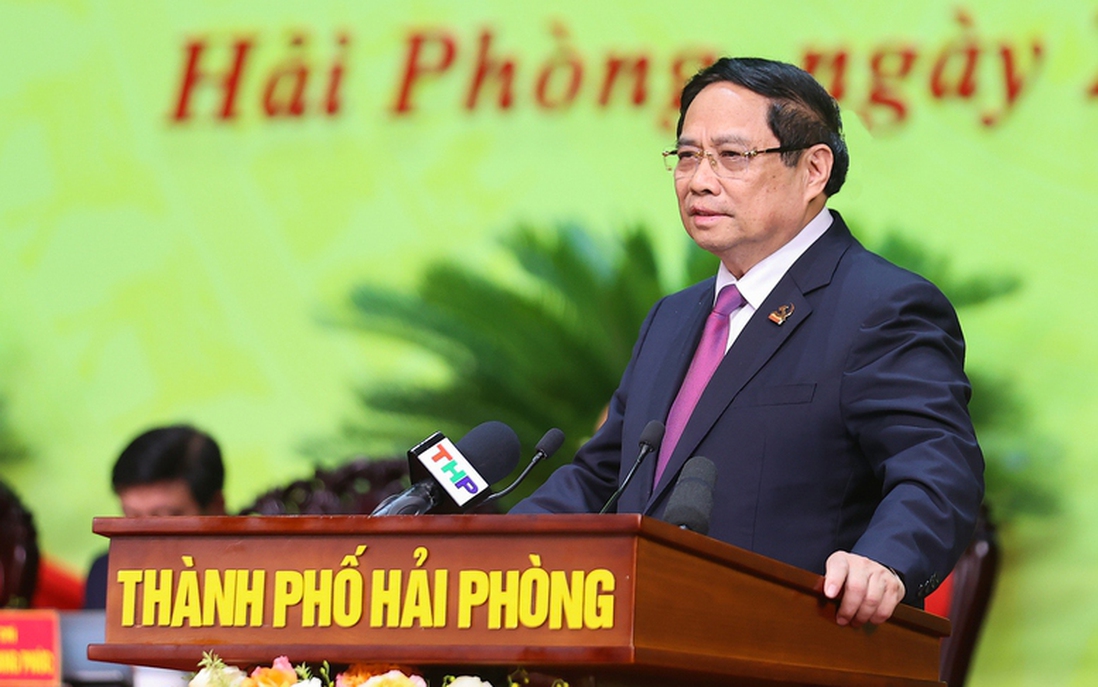 Thủ tướng: Hải Phòng giữ vững vai trò tiên phong, đầu tàu, sớm trở thành thành phố xã hội chủ nghĩa