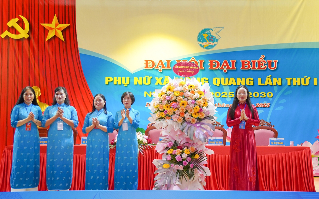 Xã đầu tiên của Hưng Yên tổ chức thành công Đại hội phụ nữ điểm