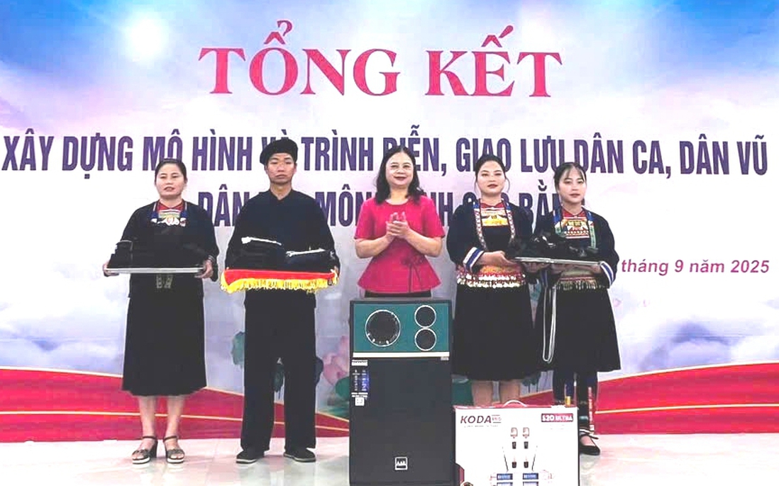 Những giá trị thiết thực từ mô hình "Bảo tồn, phát huy giá trị văn hóa phi vật thể dân ca, dân vũ dân tộc Mông"