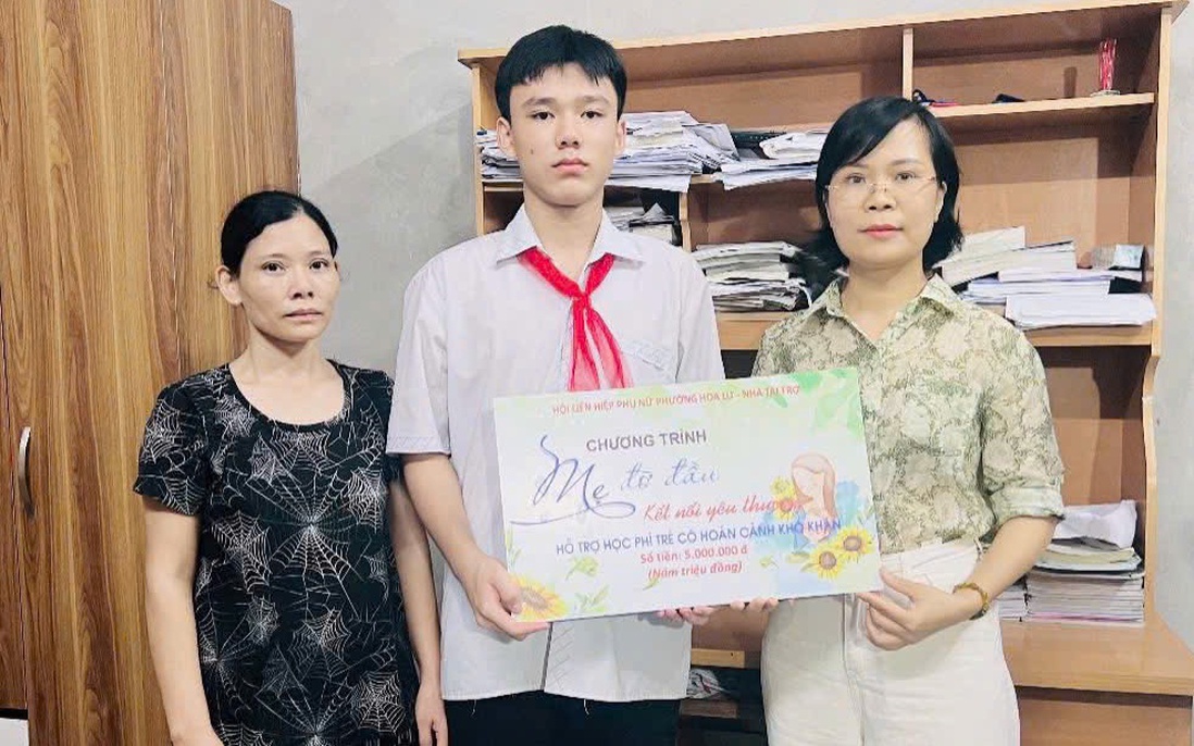 Các cấp Hội phụ nữ tỉnh Ninh Bình chăm lo học sinh có hoàn cảnh khó khăn 