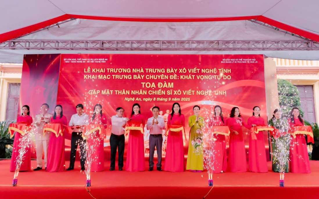 Khai trương Nhà trưng bày Xô Viết Nghệ Tĩnh: Tri ân công lao của các bậc tiền bối cách mạng