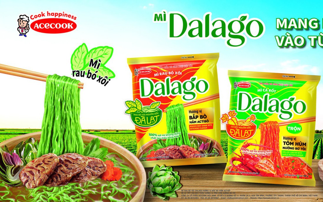 Acecook Việt Nam ra mắt sản phẩm mì ăn liền Dalago