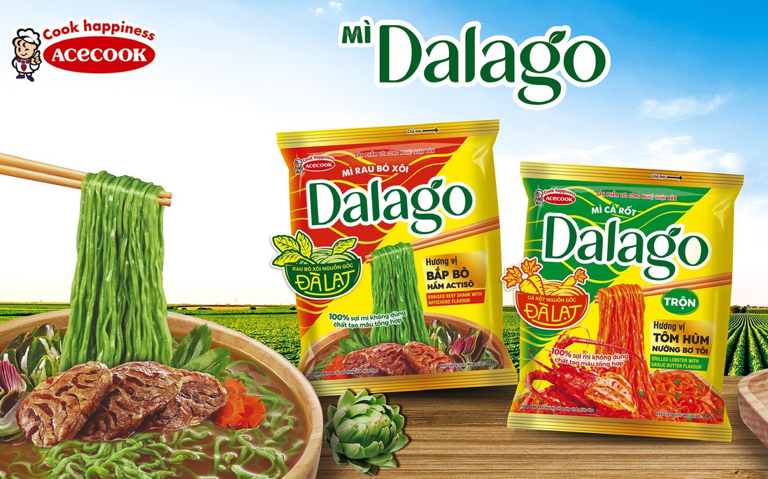 Acecook Việt Nam ra mắt sản phẩm mì ăn liền Dalago