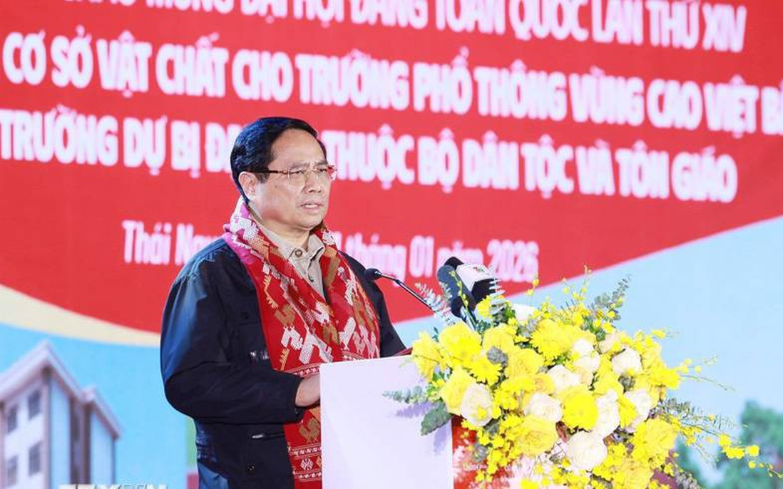 Thủ tướng: Xây dựng trường học khu vực miền núi, đồng bào dân tộc để gieo chữ, giữ nước