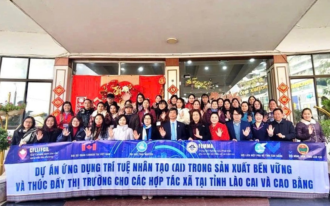 Khởi động dự án ứng dụng AI cho hợp tác xã tại Cao Bằng
