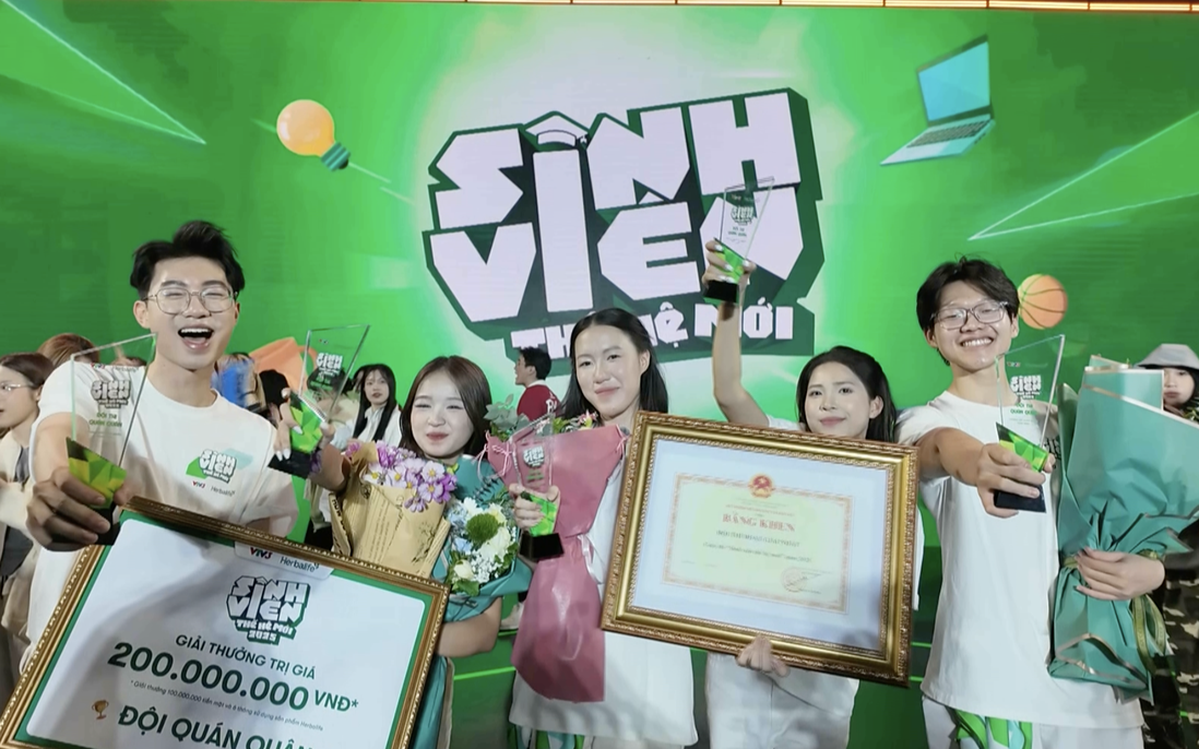 Dự án giúp người khuyết tật làm chủ cuộc sống bằng công nghệ thắng giải "Sinh viên Thế hệ mới 2025"