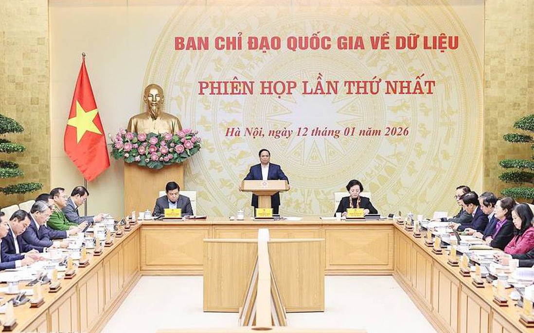 Thủ tướng Phạm Minh Chính: Có dữ liệu mới có Chính phủ số, kinh tế số, xã hội số