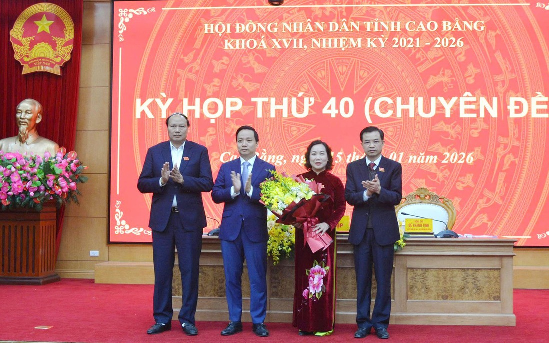 Bà Hà Nhật Lệ là tân Phó Chủ tịch UBND tỉnh Cao Bằng