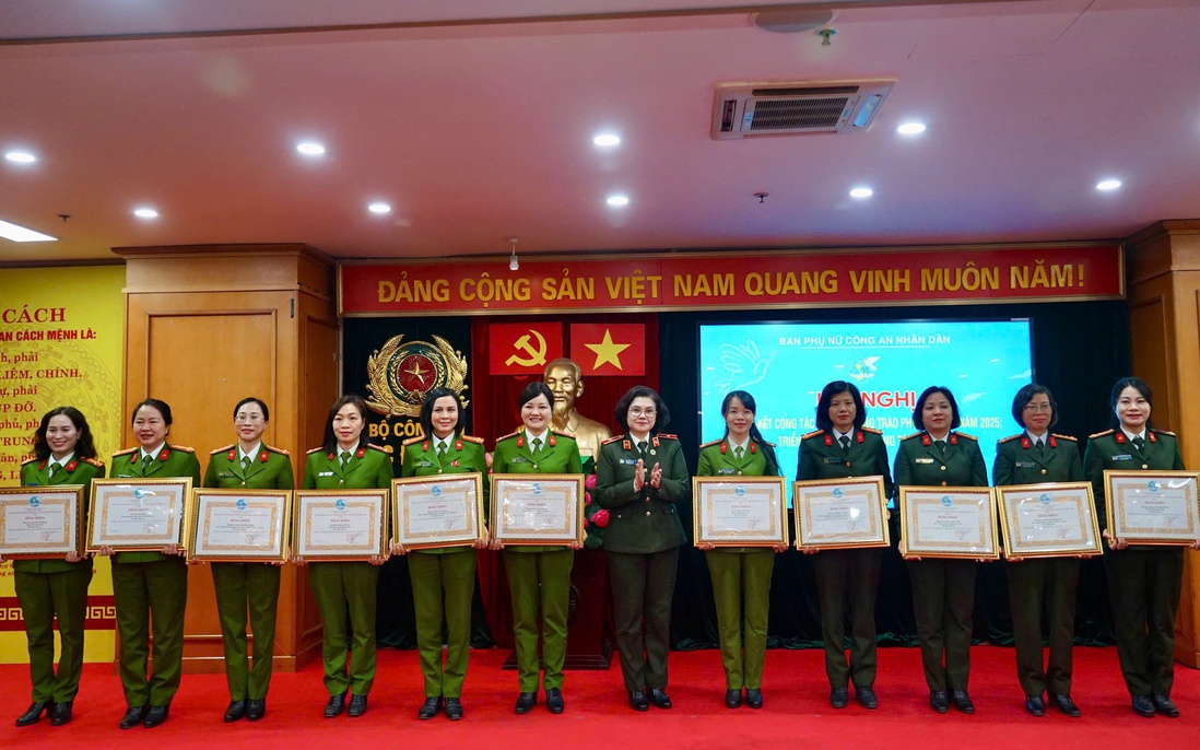 Phụ nữ Công an nhân dân: Rõ việc, rõ trách nhiệm trong triển khai nhiệm vụ công tác năm 2026