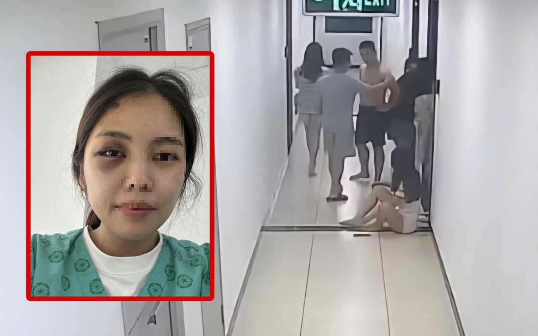 Hà Nội: Sẽ khởi tố người đàn ông đánh đập, kéo lê vợ ở hành lang chung cư