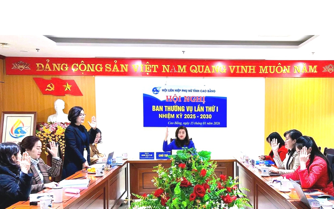 Hội LHPN Cao Bằng giới thiệu 4 nhân sự ứng cử Đại biểu Quốc hội và HĐND tỉnh nhiệm kỳ 2026-2031