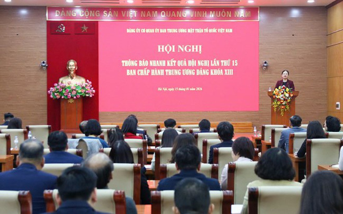 Đảng bộ Cơ quan UBTƯ MTTQ Việt Nam tổng kết công tác xây dựng Đảng năm 2025, triển khai nhiệm vụ công tác năm 2026