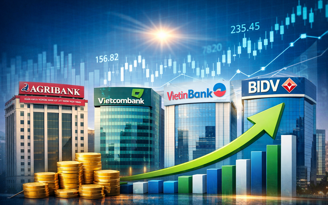 Big4 ngân hàng trước cơ hội tăng vốn từ Nghị quyết 79