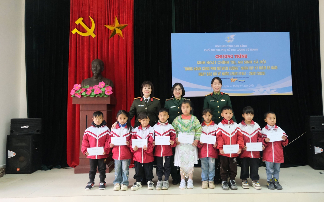 Phụ nữ lực lượng vũ trang Cao Bằng: Nhiều hoạt động ý nghĩa kỷ niệm 85 năm Ngày Bác Hồ về nước