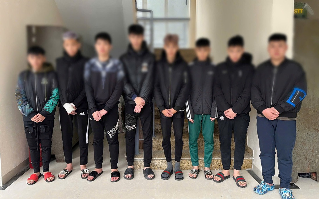 Tạm giữ hình sự 5 đối tượng gây rối trật tự tại hầm Kim Liên