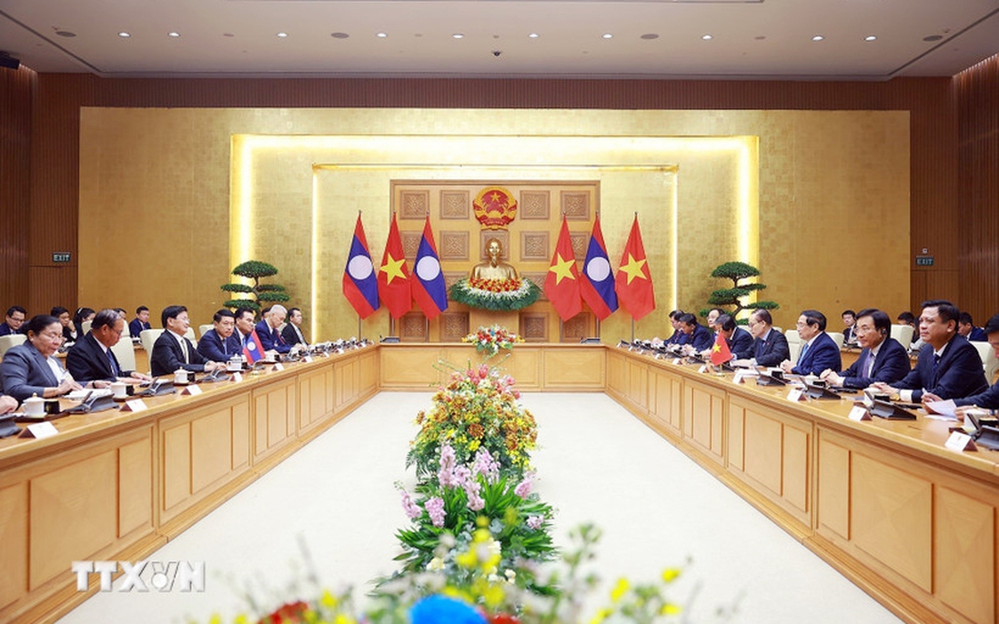 Đưa quan hệ hai nước Việt Nam-Lào phát triển ngày càng đi vào chiều sâu