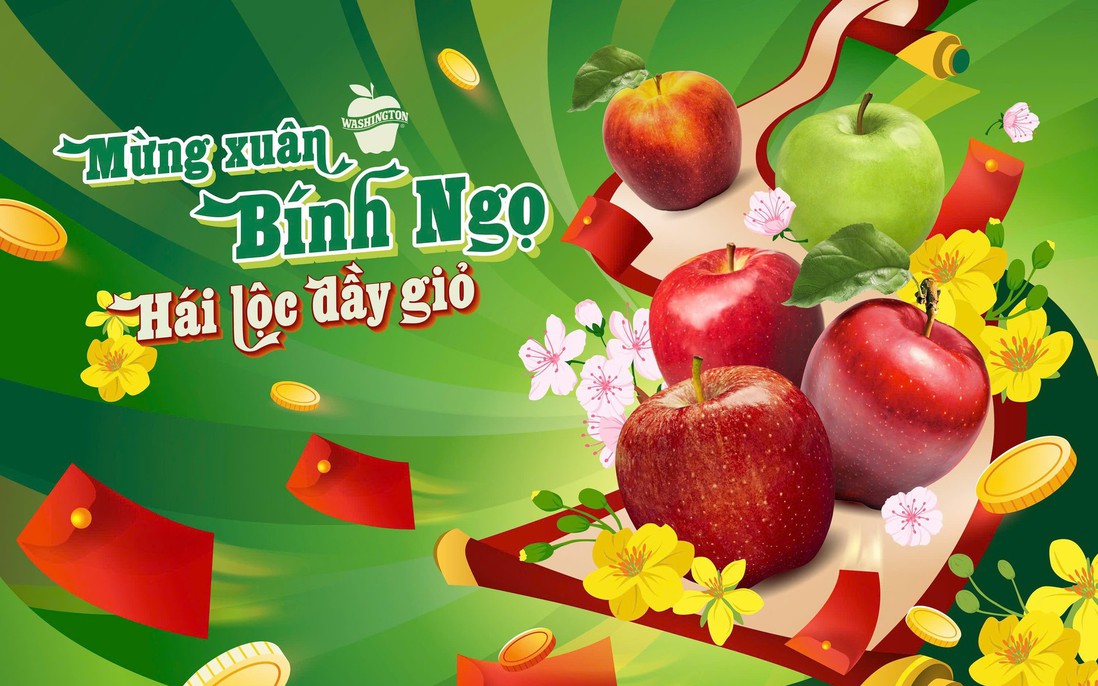 Washington Apples - Chuẩn mực nông sản Mỹ cho mâm Tết tròn vị của người Việt