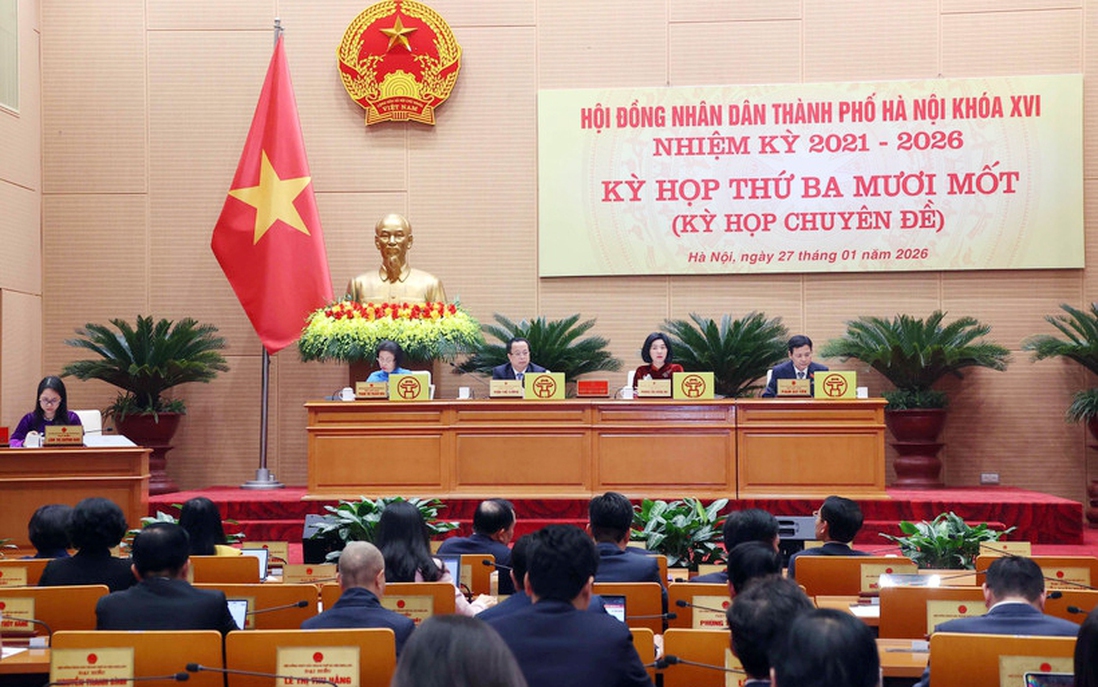 Thông qua Nghị quyết về Quy hoạch tổng thể Thủ đô với tầm nhìn 100 năm