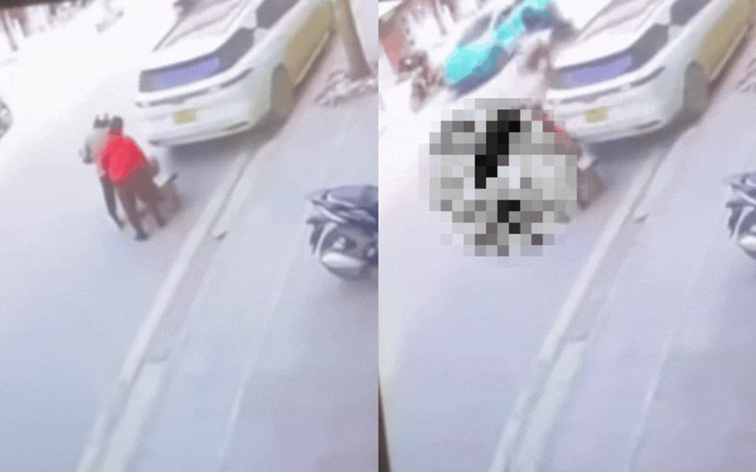 Hà Nội: Ôtô lùi xe cán phải 2 phụ nữ trên phố Khâm Thiên, 1 người tử vong