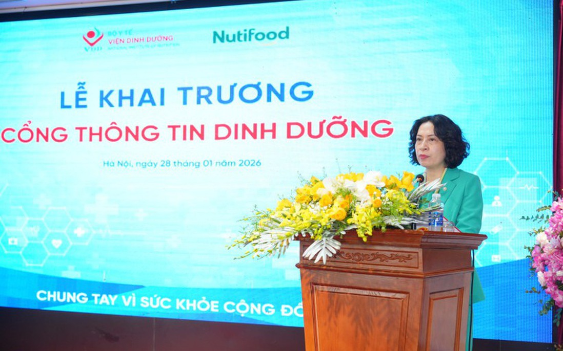 Chính thức vận hành Cổng thông tin Dinh dưỡng và sức khỏe cộng đồng