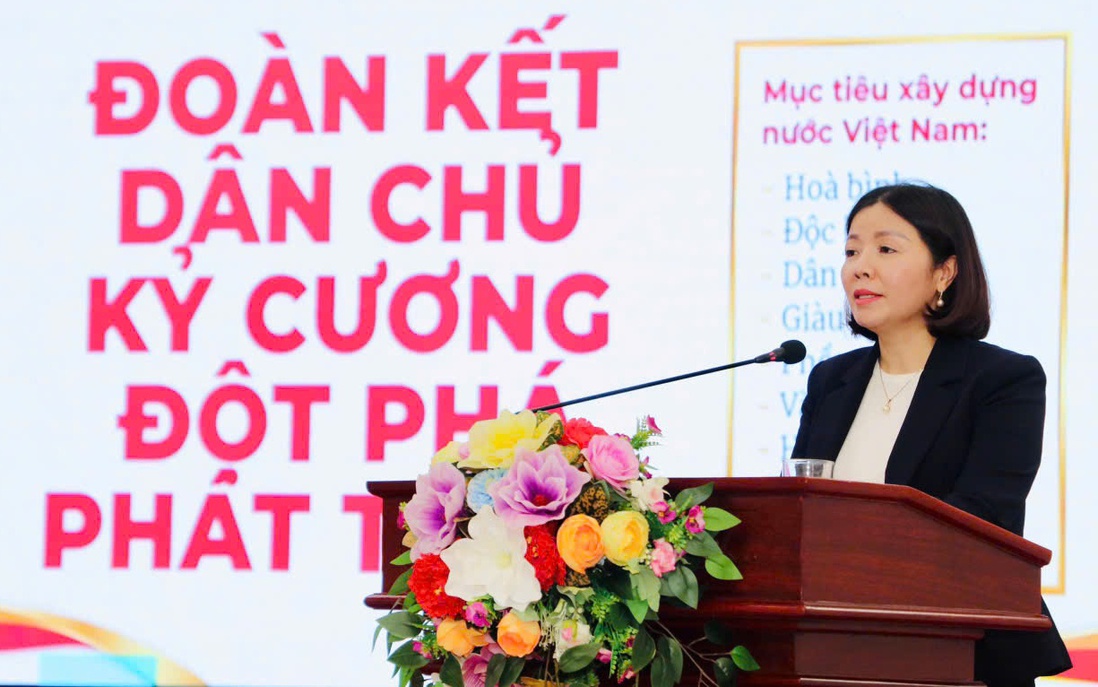 Ninh Bình: Lan tỏa tinh thần Đại hội Đảng XIV tới cán bộ, hội viên phụ nữ