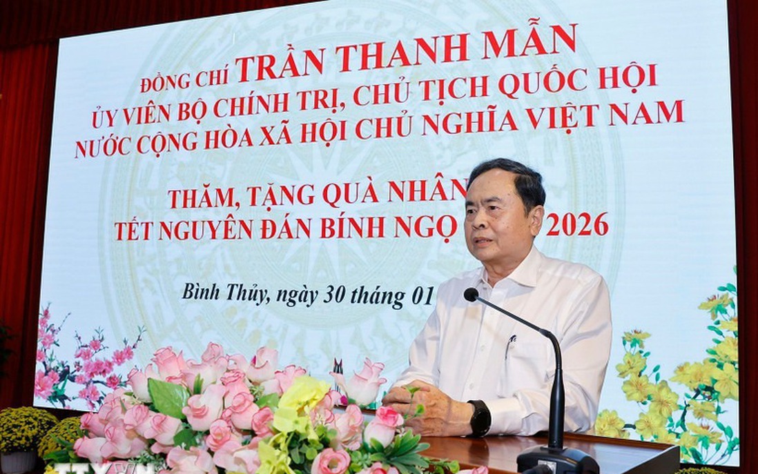 Chủ tịch Quốc hội Trần Thanh Mẫn: Đảm bảo để mọi người, mọi nhà đều có Tết