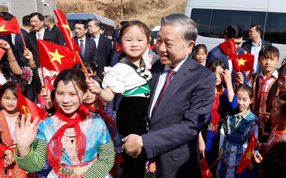 Tổng Bí thư: Tiếp tục nghiên cứu, mở rộng mô hình trường phổ thông nội trú liên cấp