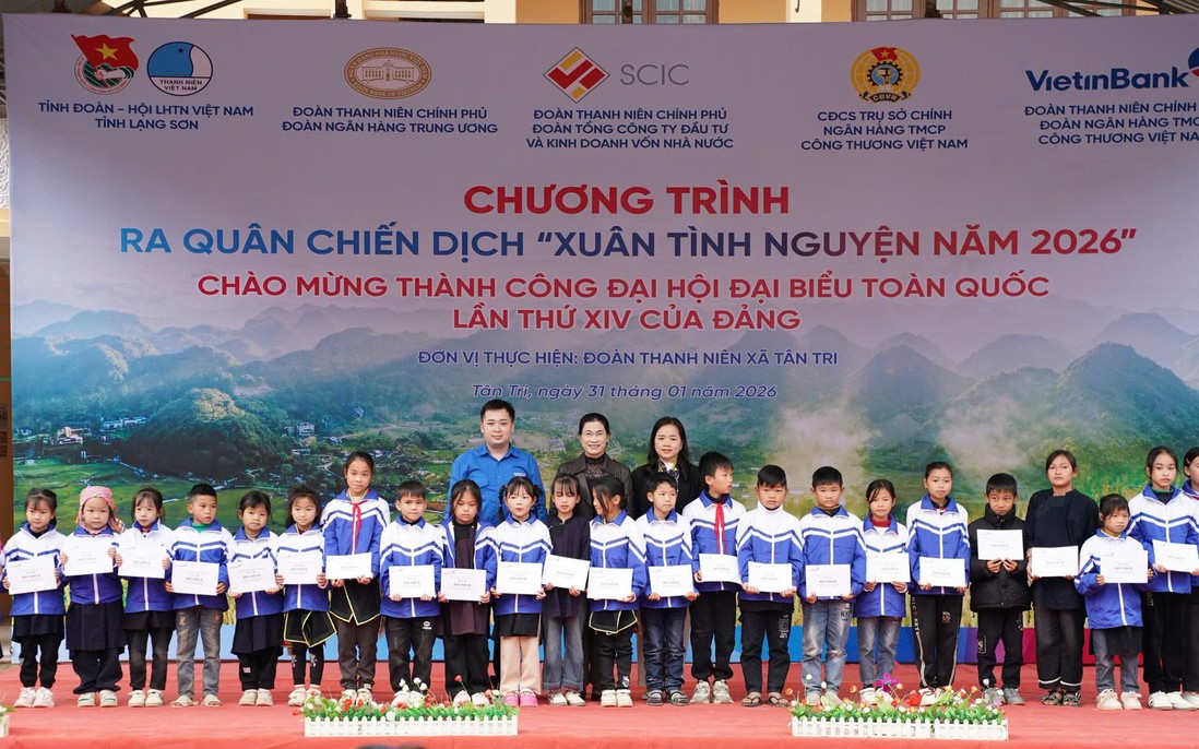 Xuân yêu thương đến với trẻ em vùng cao Lạng Sơn, Cao Bằng