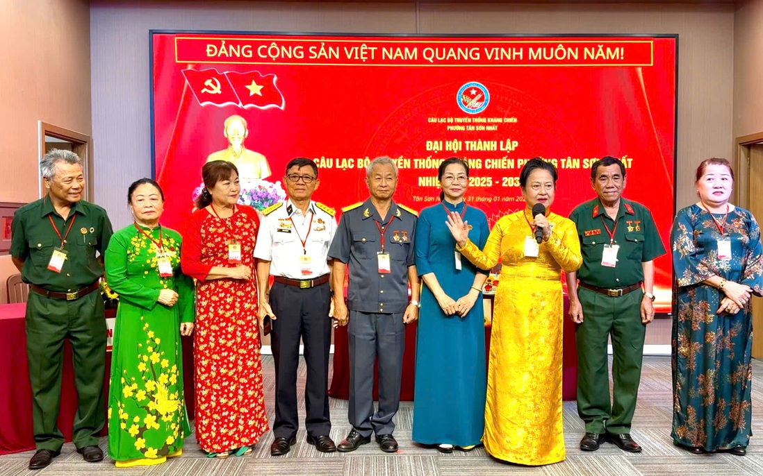 TPHCM: Ấm tình đồng đội tại CLB Truyền thống kháng chiến phường Tân Sơn Nhất