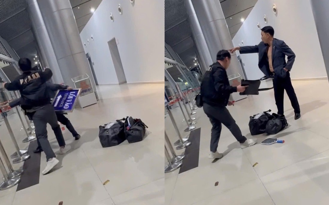 Người đàn ông say rượu gây rối, đập phá tại sân bay Cát Bi