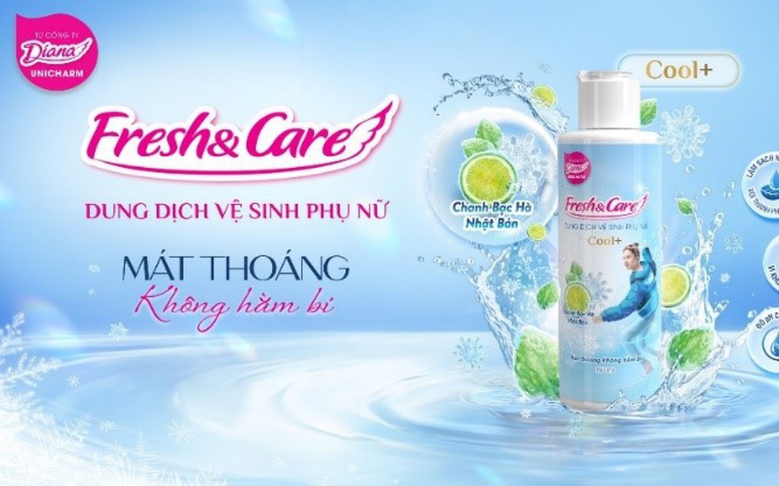 Diana Unicharm thu hồi lô sản phẩm Fresh & Care Odor Fresh+