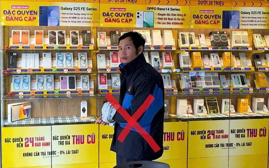 Đột nhập cửa hàng, trộm 9 điện thoại trị giá hơn 300 triệu đồng để đánh bạc