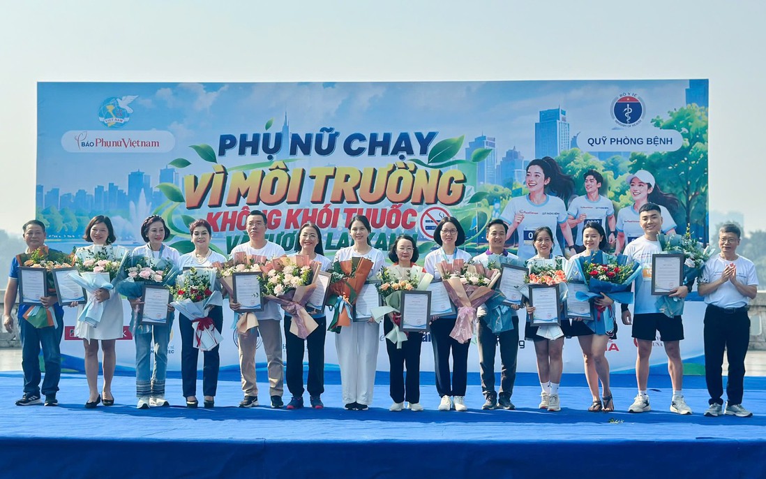 Lời cảm ơn của Ban tổ chức Giải "Phụ nữ chạy Vì môi trường không khói thuốc và Tương lai xanh" 2026