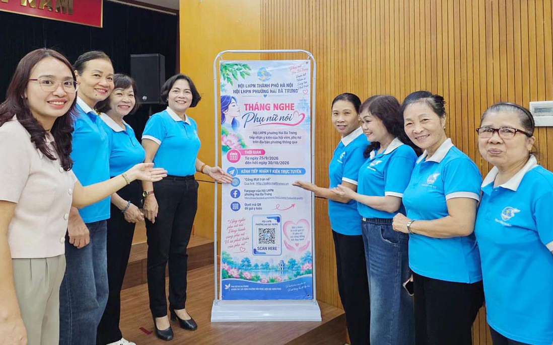 "Tháng nghe phụ nữ nói": Lắng nghe để tạo ra thay đổi thực chất