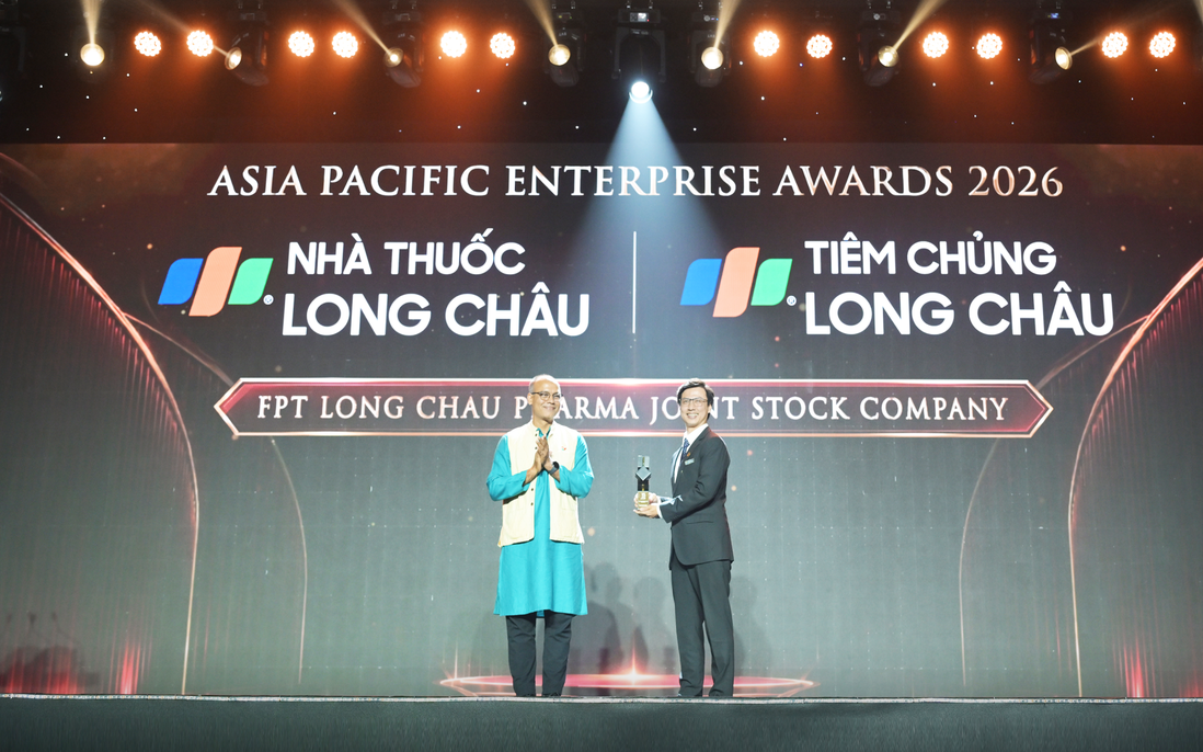 Đại diện duy nhất ngành dược phẩm và bán lẻ y tế vào Top 50 ESG 2026 của Forbes Việt Nam, hai năm liền là “Doanh nghiệp xuất sắc Châu Á”