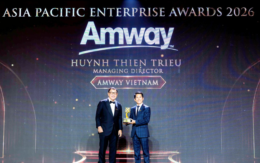 Tổng Giám đốc Amway Việt Nam tiếp tục được vinh danh tại APEA 2026