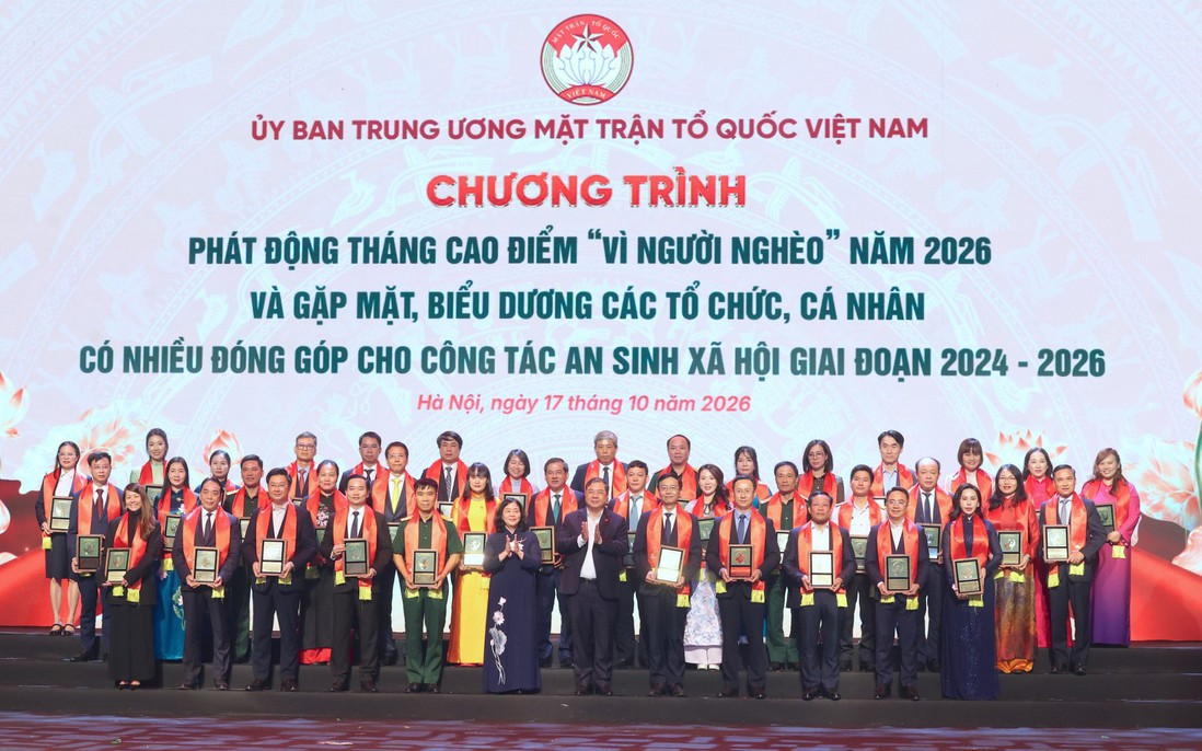 Hơn 366 tỷ đồng đăng ký ủng hộ tại Chương trình phát động Tháng cao điểm "Vì người nghèo" năm 2026
