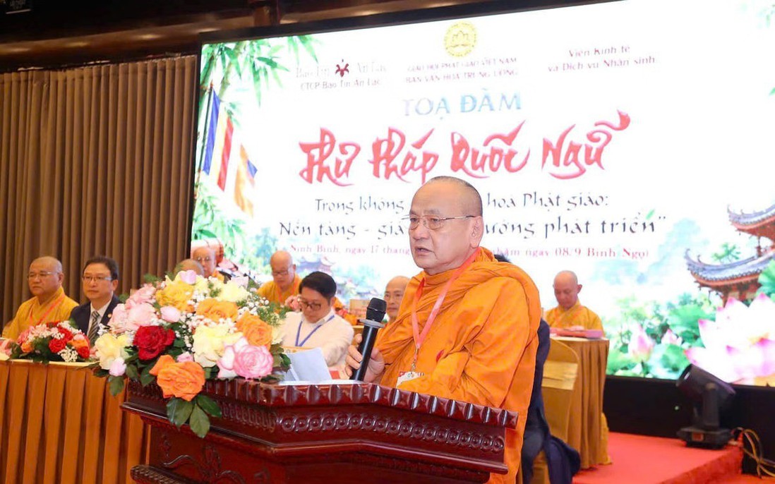 Thư pháp Quốc ngữ sẽ hiện diện ở 20.000 ngôi chùa Việt