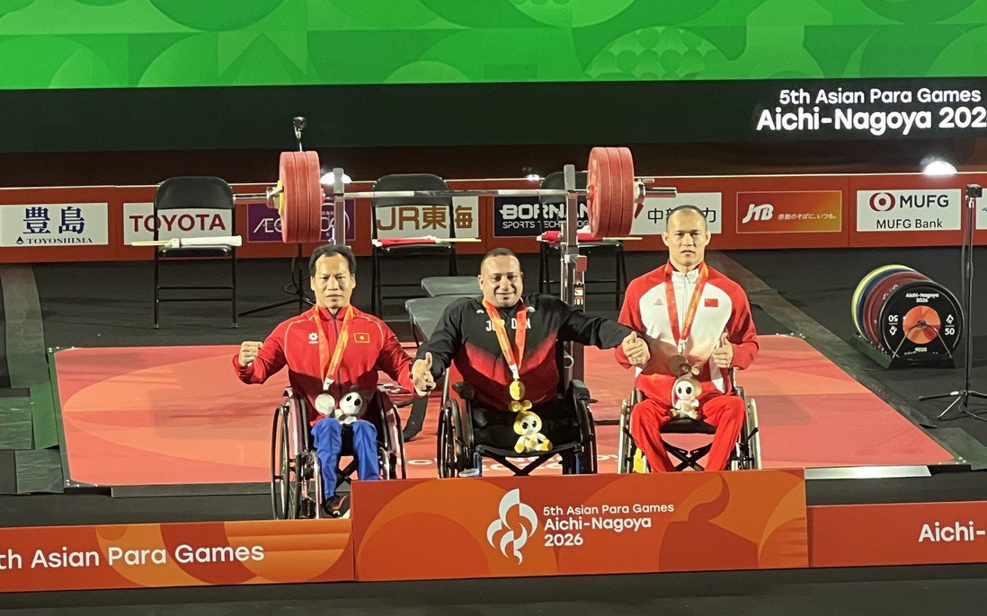 ASIAN Para Games 5: Lê Văn Công giành Huy chương đầu tiên cho đoàn Việt Nam
